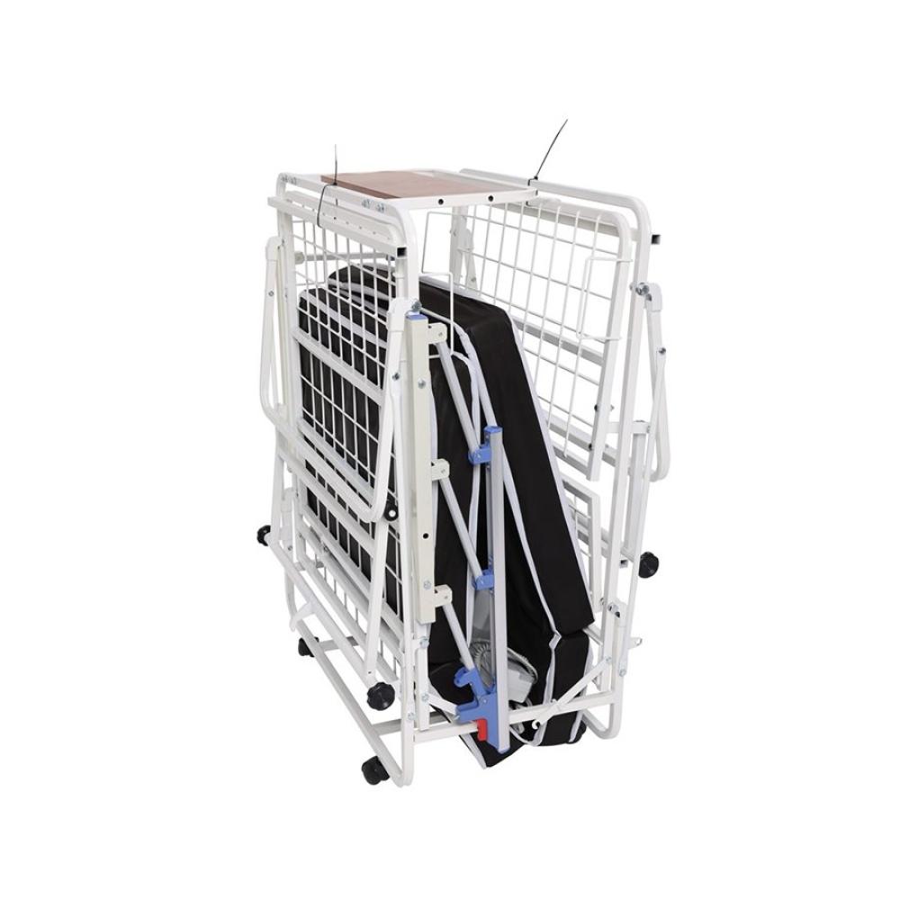 AZKA DF01 Dual Motorlu Alüminyum Korkuluklu Katlanabilir Hasta Karyolası