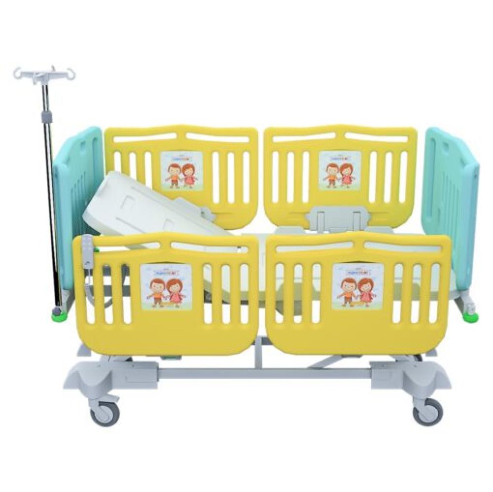 ÇOCUK HASTA YATAĞI 3 Motorlu Çocuk Karyolası Renkli