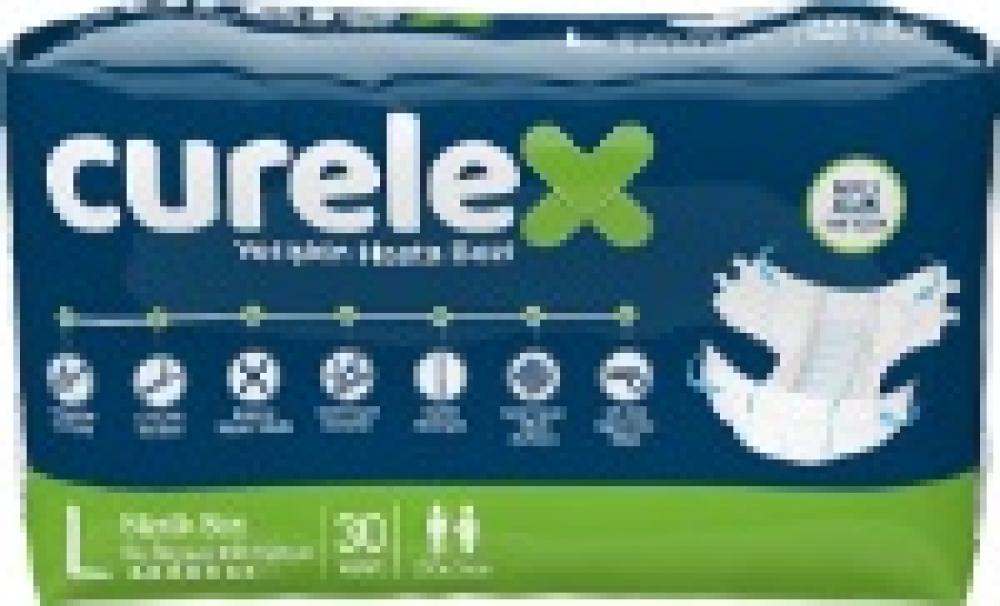 Curelex Belbantlı Yetişkin Hasta Bezi Large 30lu
