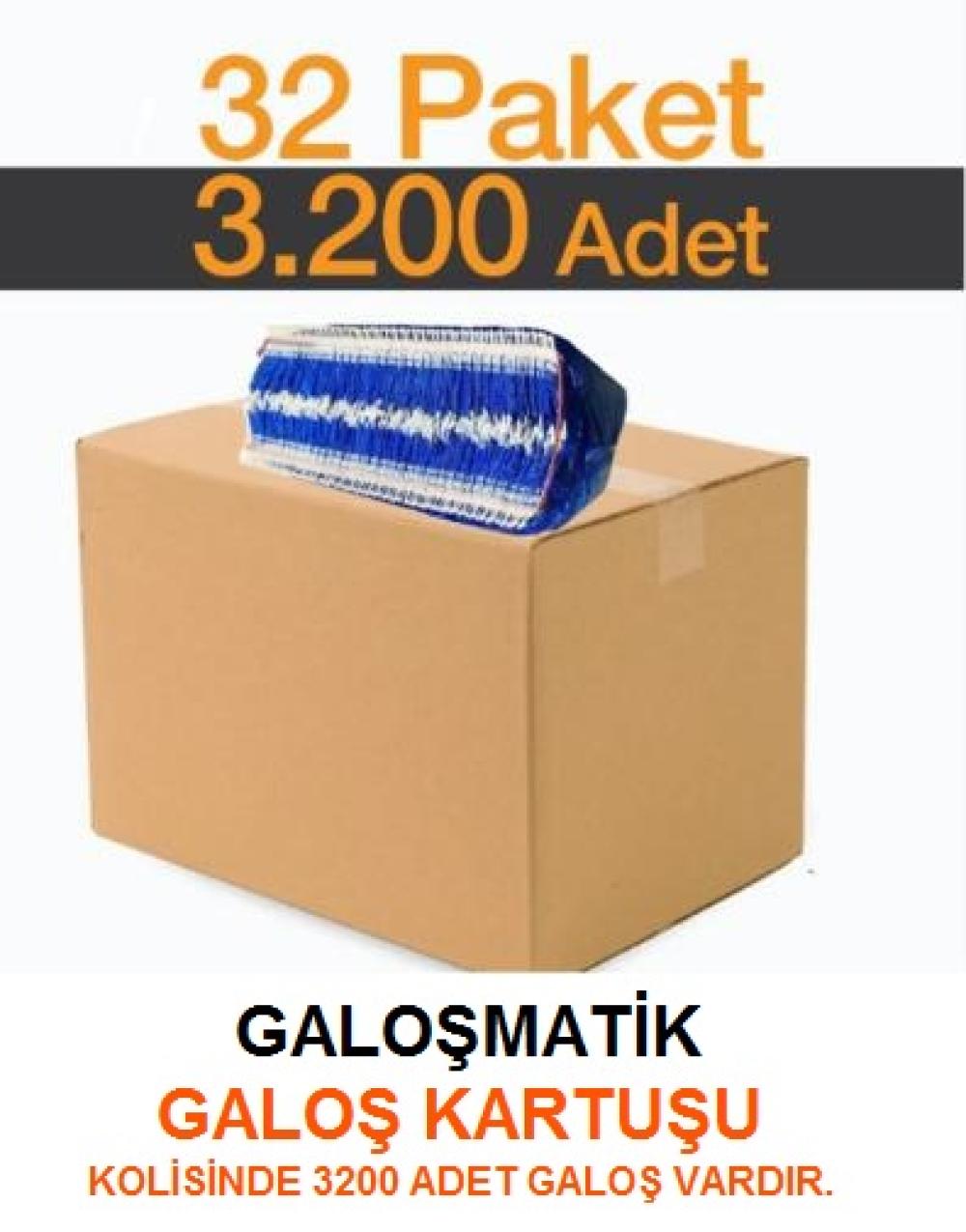 Galoşmatik Galoş Kartuşu 3200 Adetli