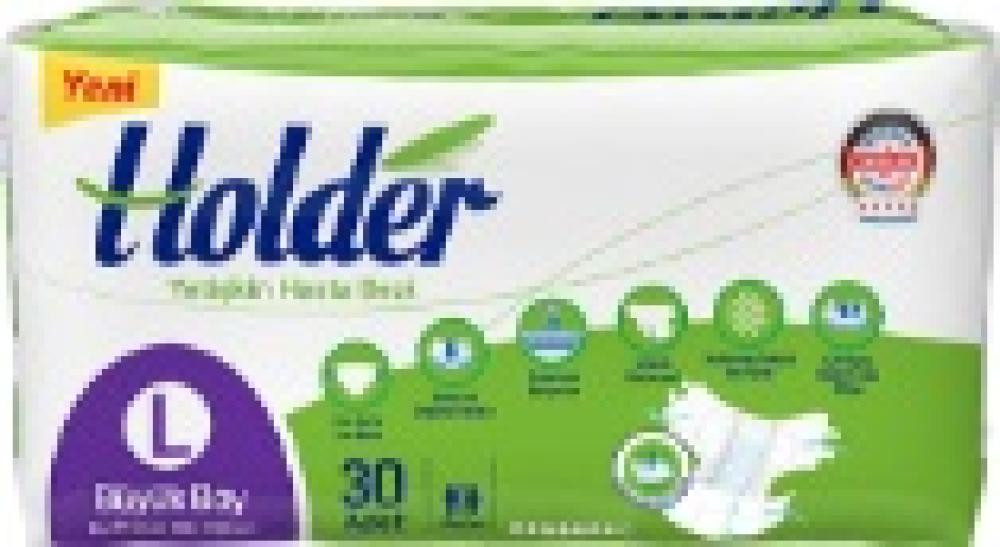 Holder Belbantlı Yetişkin Hasta Bezi Large 30Lu