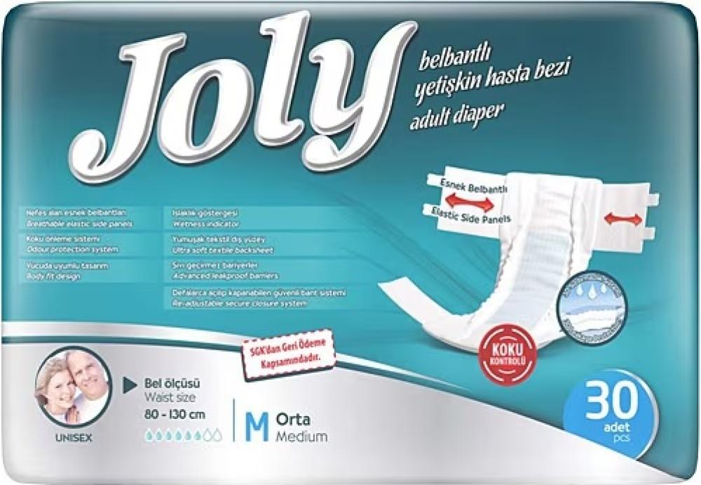 Joly Belbantlı Yetişkin Hasta Bezi Medium 30'lu 