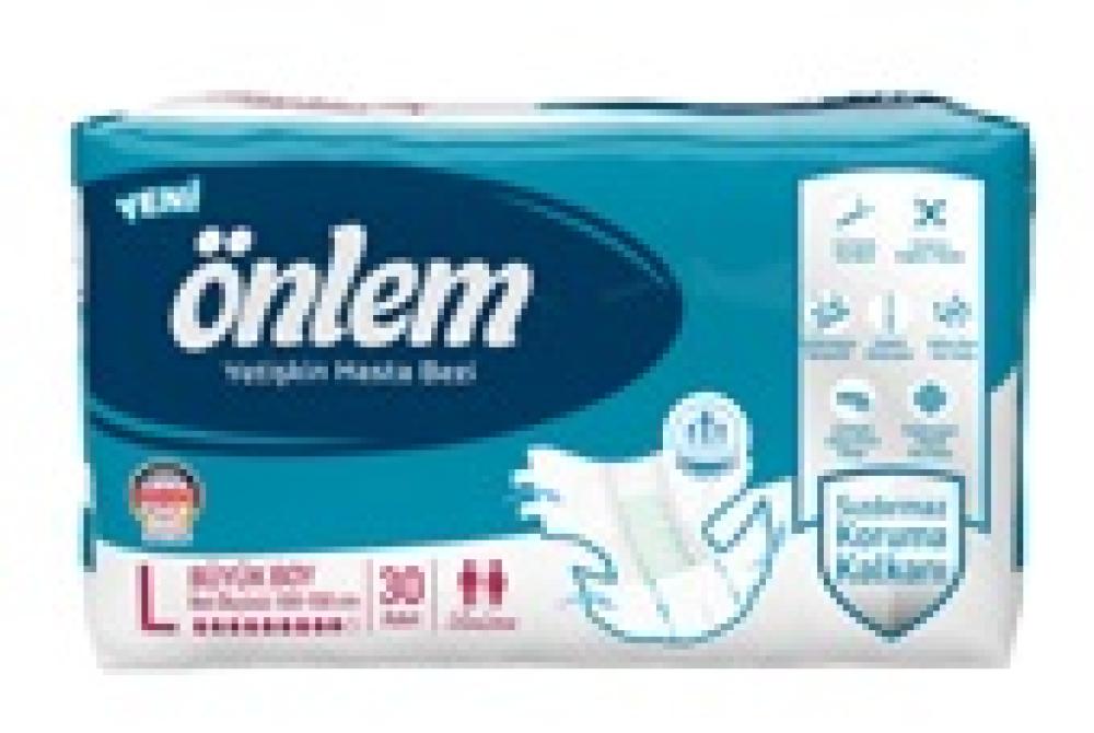 Önlem Belbantlı Yetişkin Hasta Bezi Large 30Lu