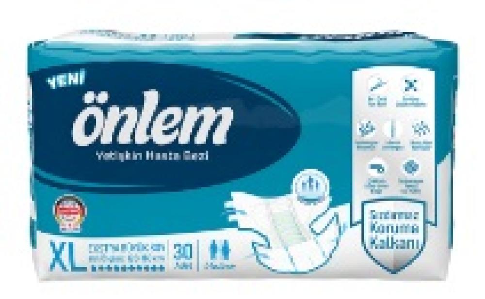 Önlem Belbantlı Yetişkin Hasta Bezi XLarge 30Lu