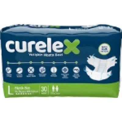Curelex Belbantlı Yetişkin Hasta Bezi Large 30lu