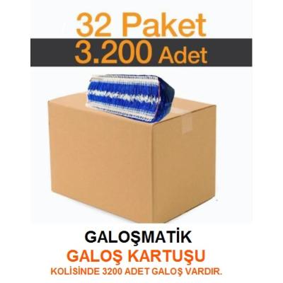 Galoşmatik Galoş Kartuşu 3200 Adetli